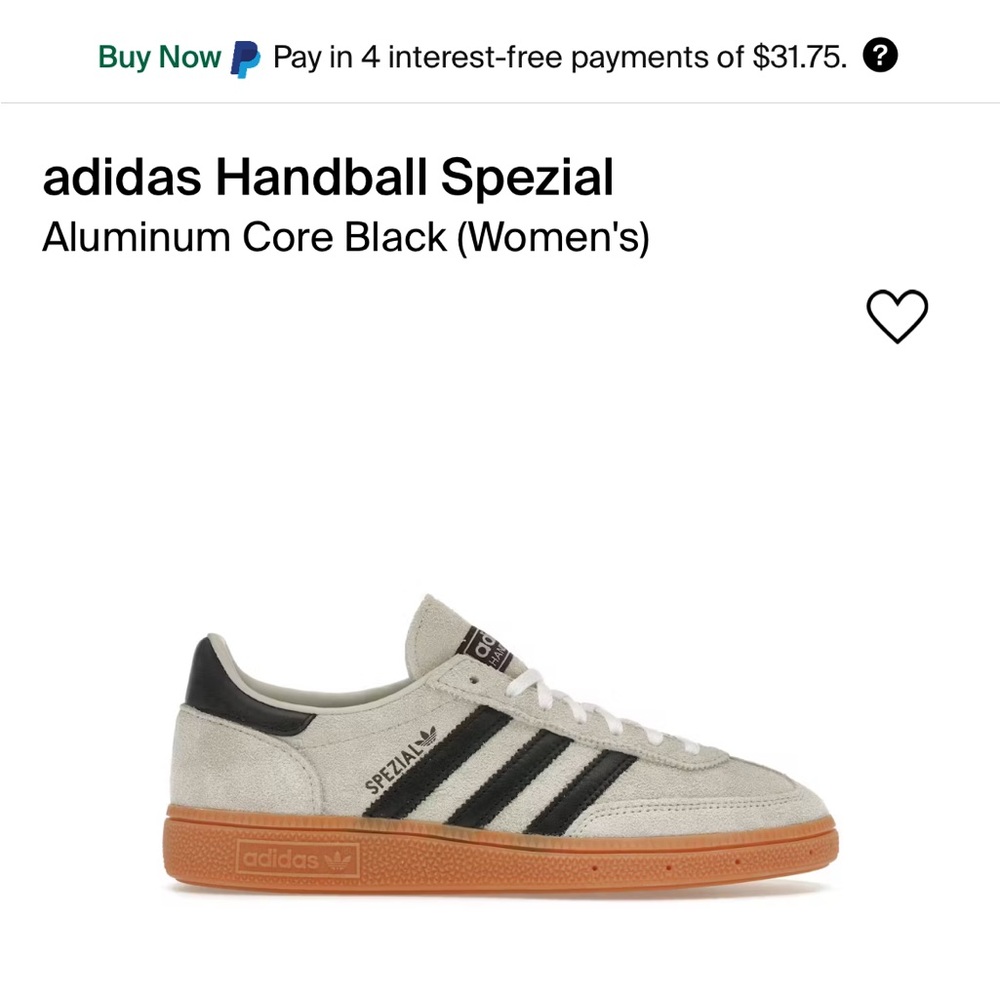 Adidas Handball Spezial Aluminum Ws 8